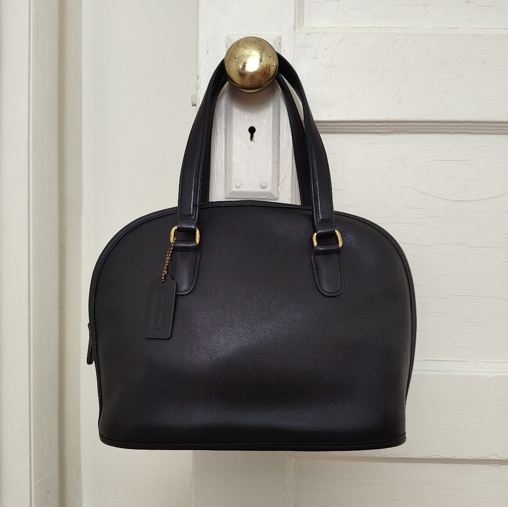 Vintage Coach Pelham Black Handbag